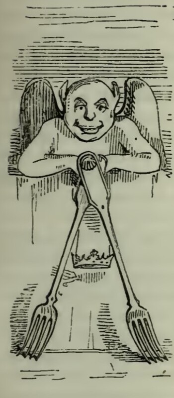 [Vanity Fair Chapter XLVII Inhabited Initial]