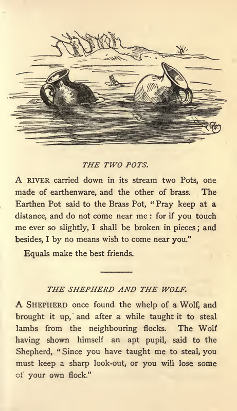 THE SHEPHERD AND THE WOLF
