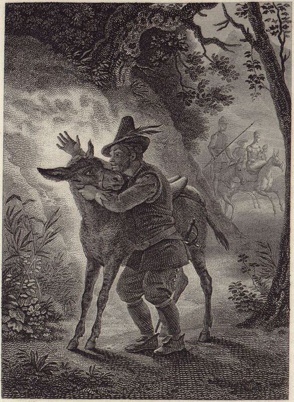 Sancho retrouvant son âne