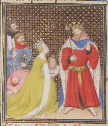 Cy apres sensuit de la feme drigiagontes des gaule grecs roy