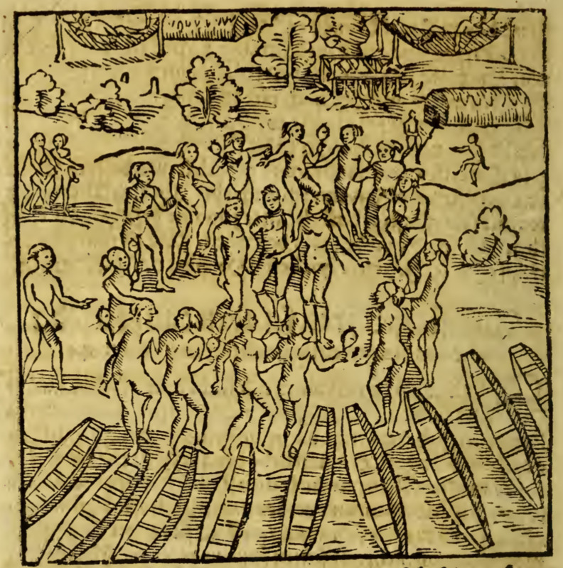 [A Tupinambá ceremony]