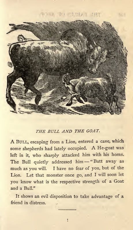The Bull and the Goat