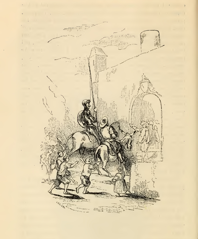 [Quixote and Sancho Return to the Duchess' Castle]