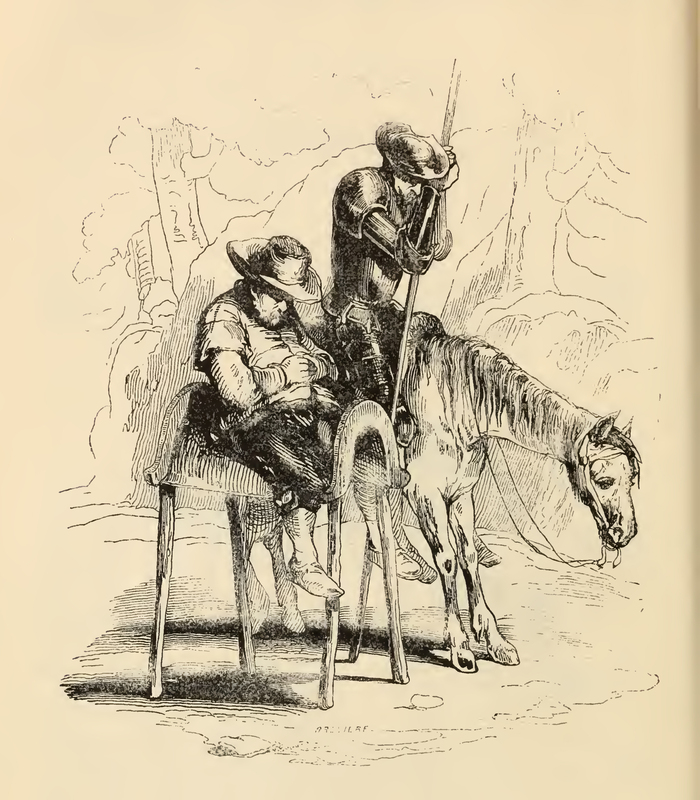 [Sancho Panza's Donkey Named Dapple]