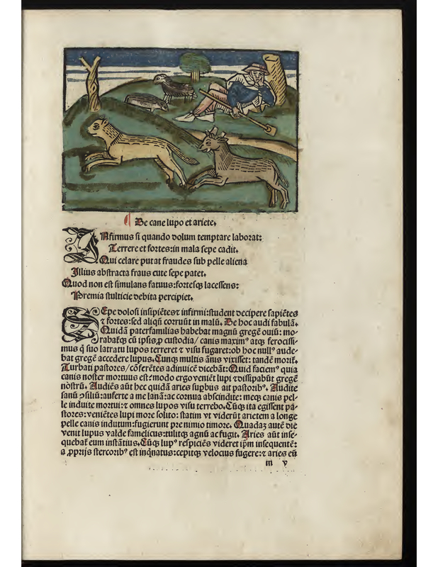 Der Hund, der Wolf und der Widder