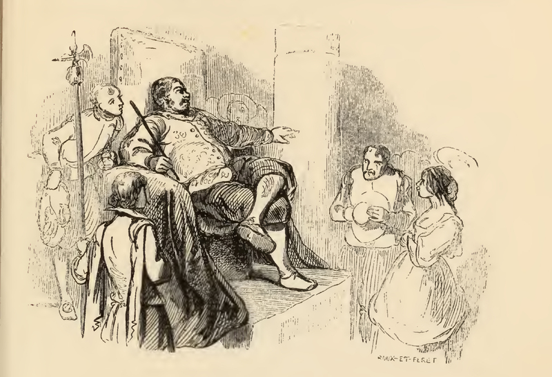 [Sancho Panza Orders the Herdsman to Pay the Woman Twenty Ducats]