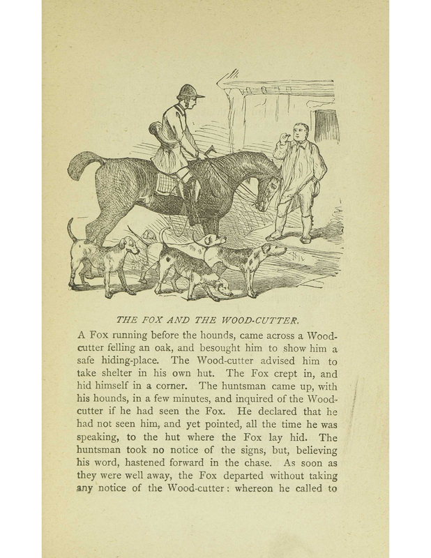 The Fox and the Wood-Cutter