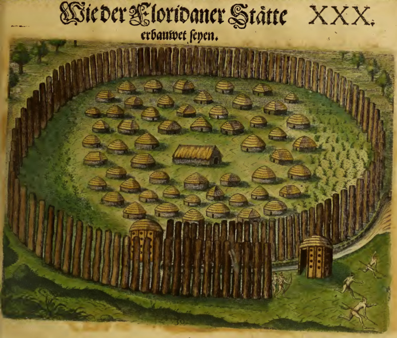 Wie der Floridaner Stätte erbaumet seyn. XXX.