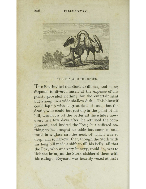 The Fox and the Stork