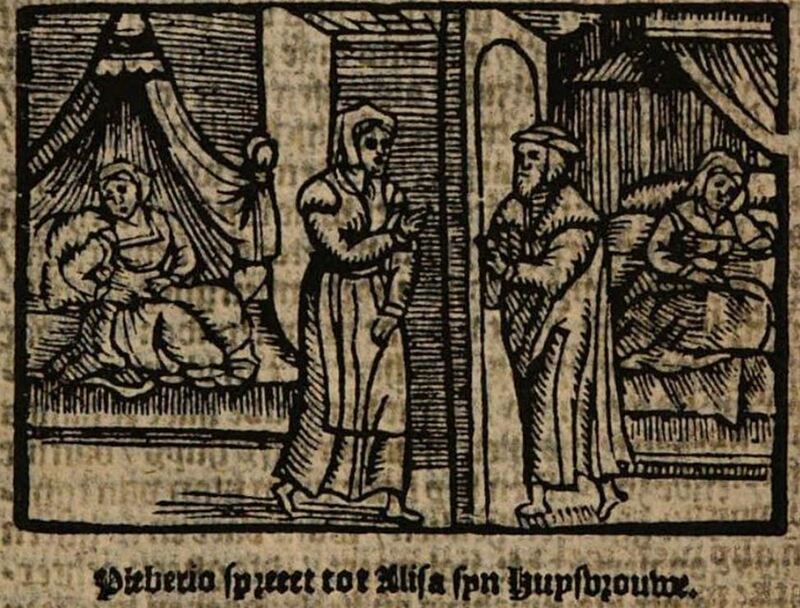 [Act XVI] Pleberio spreect tot Alisa syn huysurouwe.