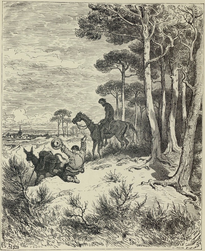 Ouvre les yeux, patrie désirée, et vois revenir a toi Sancho Panza, ton fils!