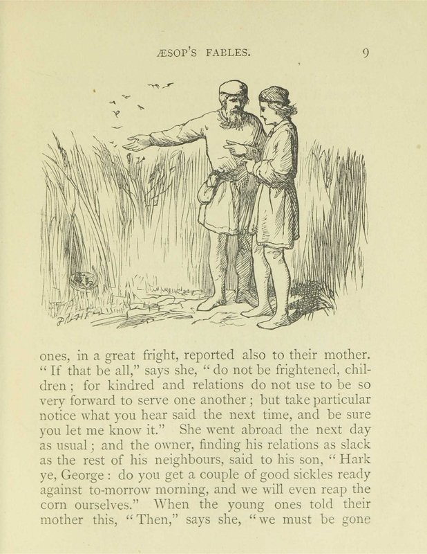 The Lark and her Young Ones