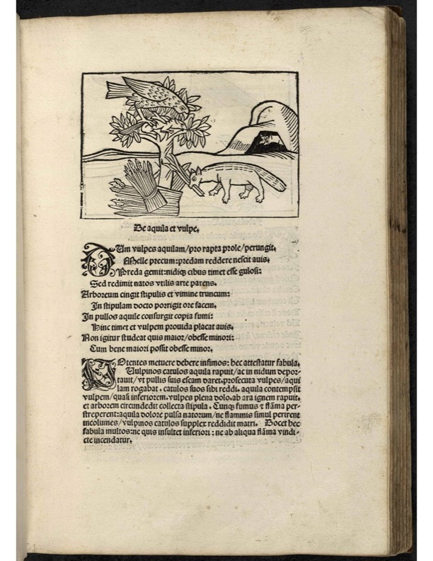 Be aquila et vulpe