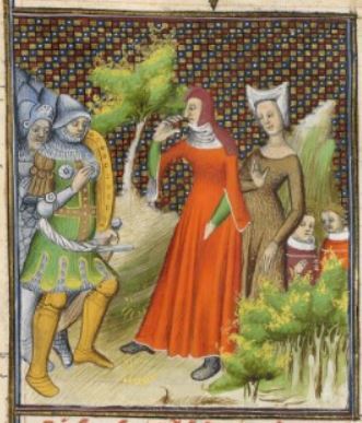 Cy sensuit histoire de la tres noble veturie rommaine matrone