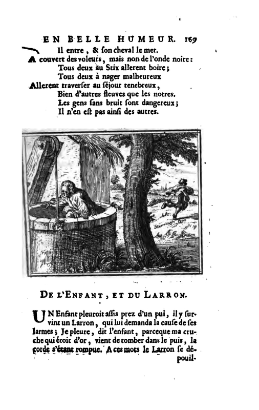 De L'Enfant, Et Du Larron