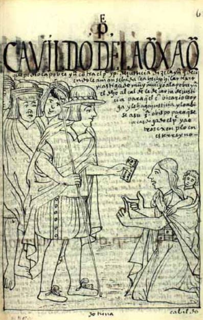 Cavildo de la Q[ve]xa Q[ve] Pedio la Pobre Yndia Contra el Padre y Pide Justicia. Dize la Yndia que, Deciendole amansebada, le a Hecho Hilar, Texer y Castigado Muy Mucho a la Pobre Yndia. El Dicho Alcalde le de Carta de Justicia, Para que el Senor Bicario le Oyga y le Haga Justicia y lo Abise a su Senoria Obispo Para que Sea Castigado el Padre y a Otros Exenplo en Este Rreyno