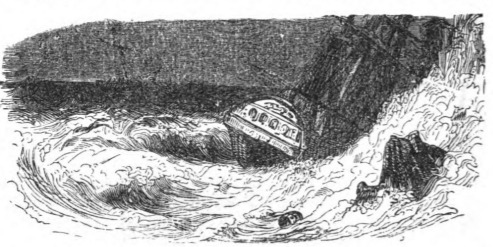 [the shipwreck that separated Gulliver from the rest of his crew]