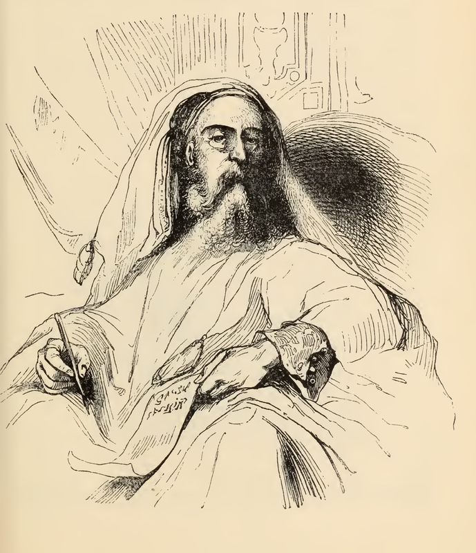 [The Sage Enchanter who Quixote Imagines to be the Author of His Adventures]