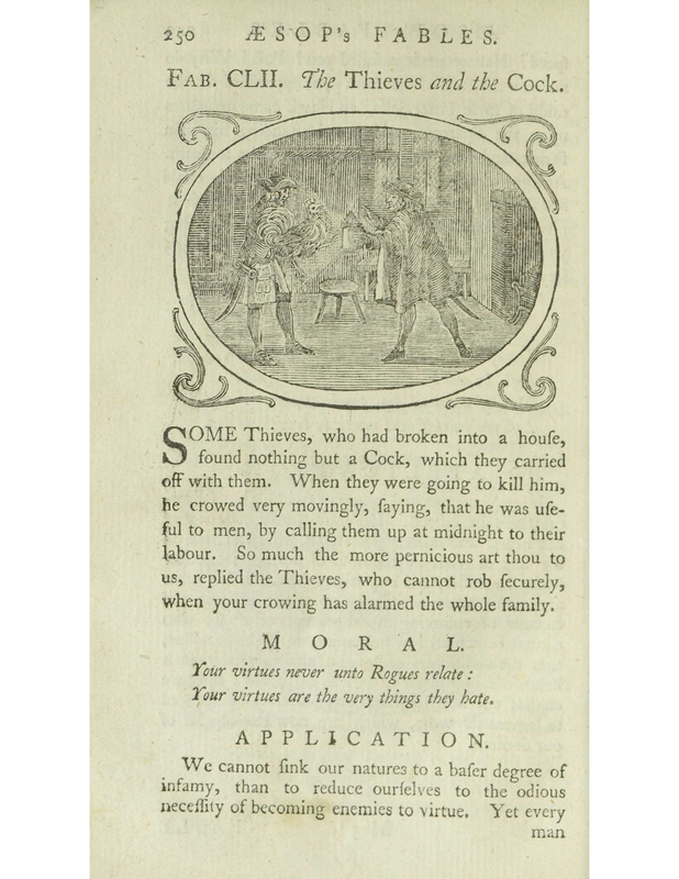 The Thieves and the Cock