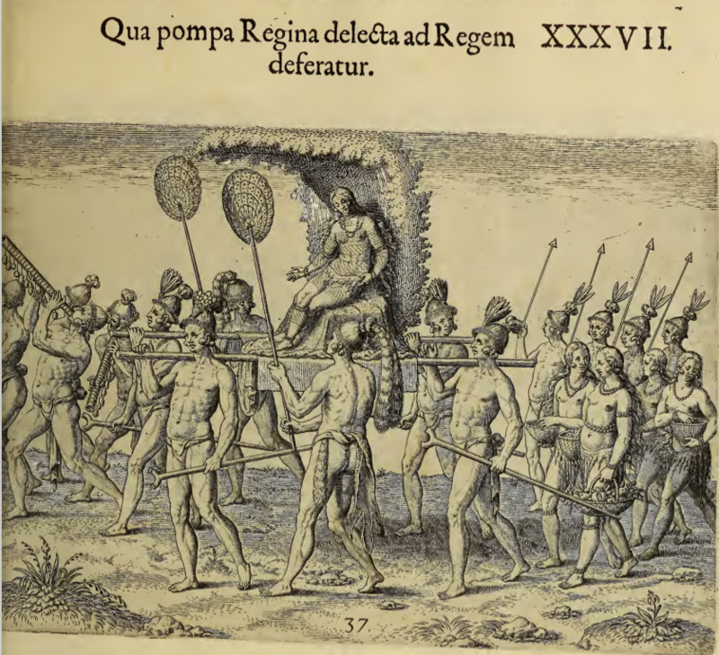 Qua pompa Regina delecta Regem deseratur. XXXVII.