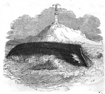 [an overturned boat off the coast of Blefuscu]