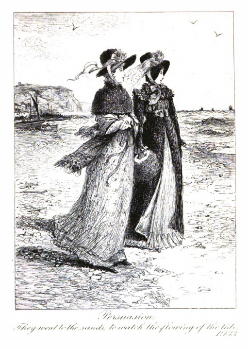 Persuasion. They went to the sands, to watch the flowing of the tide