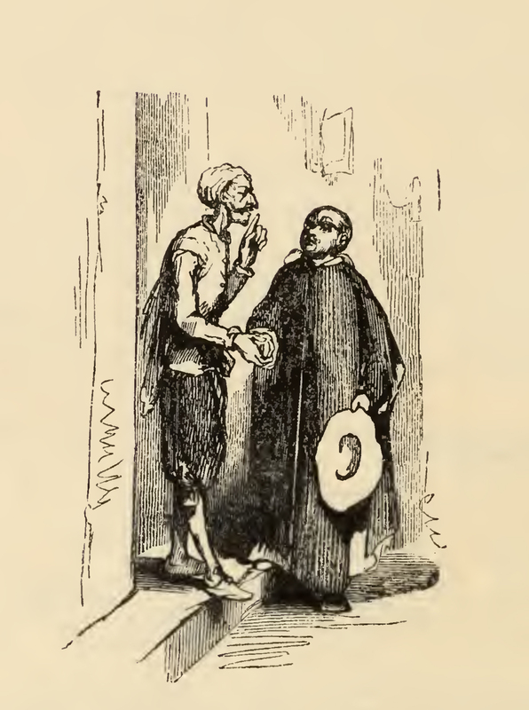 [The Bachelor Samson Carrasco Takes His Leave of Don Quixote's House]