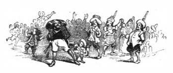 [A group of Lilliputians]