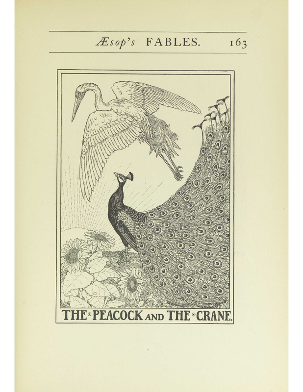 The Peacock And The Crane