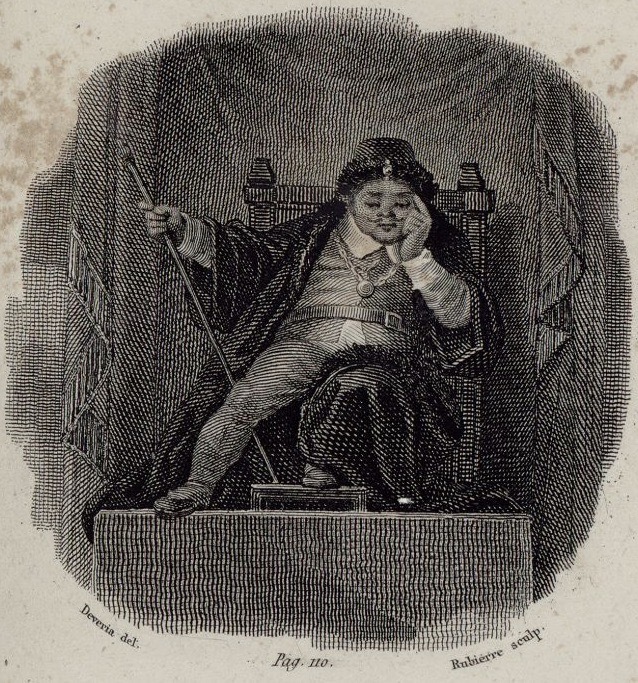 [Sancho Panza as governor]