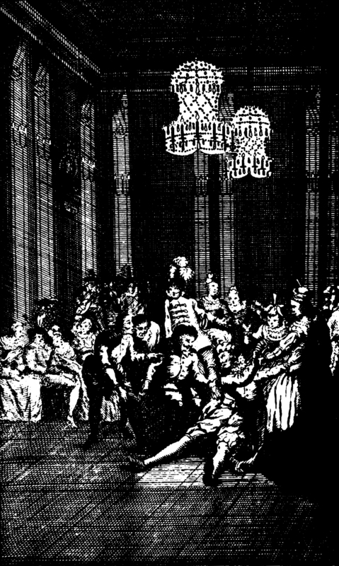 Don Quixote at Don Antonios Ball