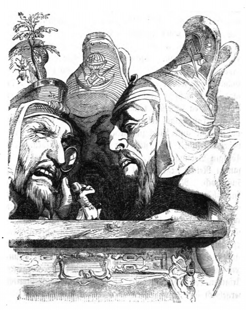 [Scholars from Brobdingnag examine Gulliver]