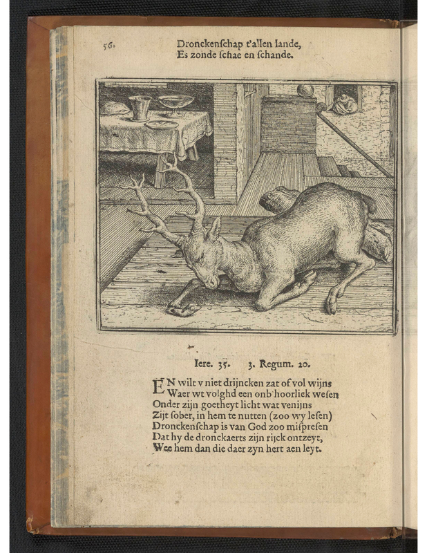 Dronckenfchap t'allen lande, Es zonde fchae en fchande