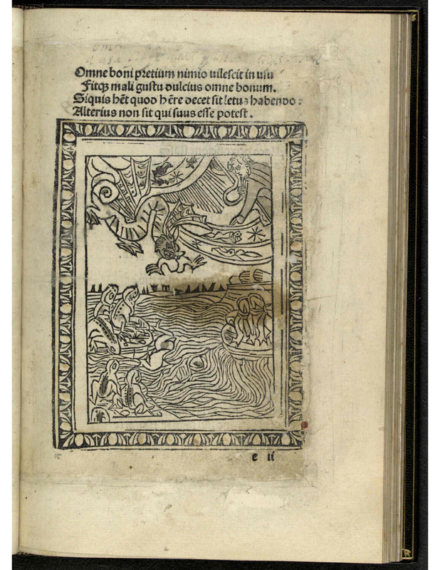 [The Sea with Its Frogs, the Dragon and the Man]