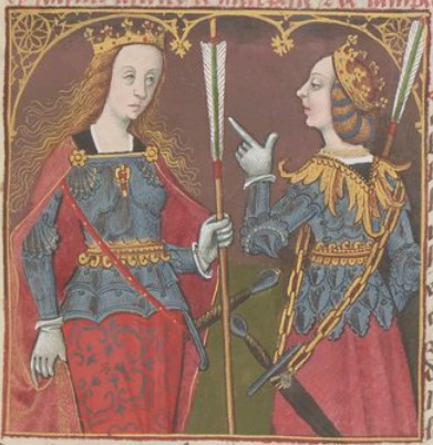 Marpesie et Lampedon roynes des amazones