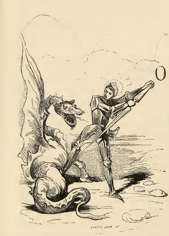 [A Knight Slays a Dragon]