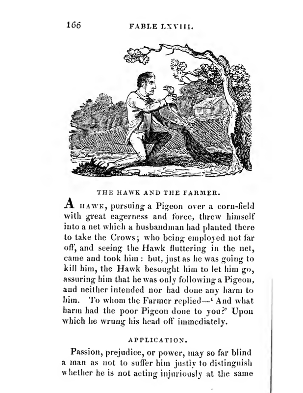 The Hawk and the Farmer