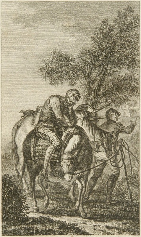 [Pedro Alonso rescues Don Quixote]