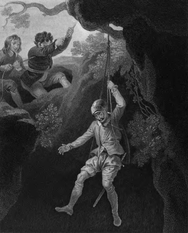 Don Quixote Descending into the Cave of Montesinos