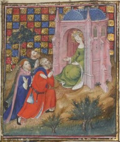 Cy apres sensuit hystoire de opi la tres noble qui sut seur ensemble et epouse du tres ancien roy Saturne