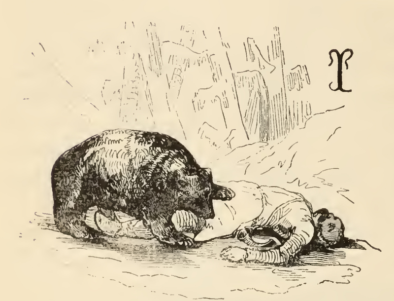 [A Bear Dines on Man]