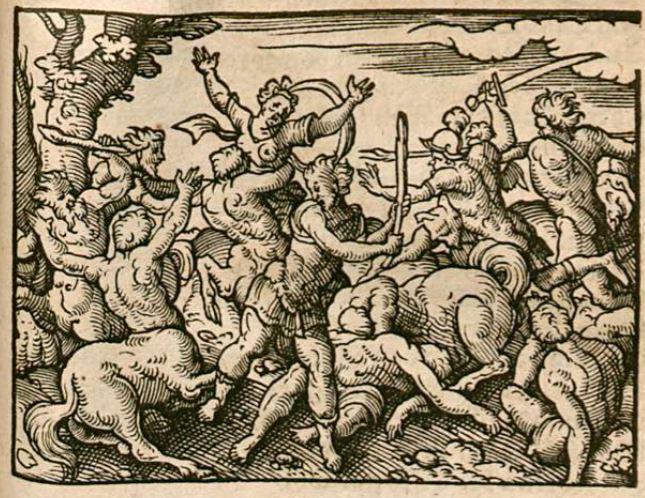 Schlacht zwischen den Lapithis und Centhauris