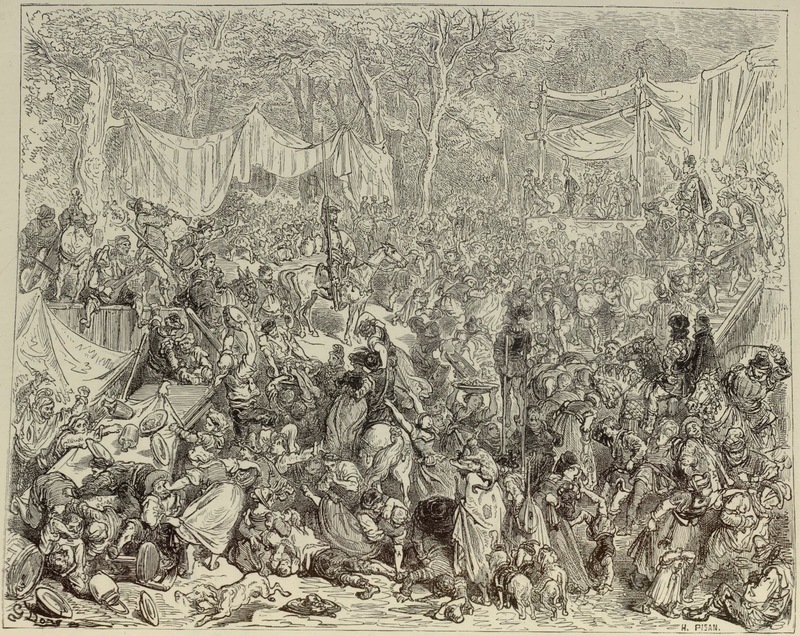 Arrivée de Don Quichotte aux noces de Gamache