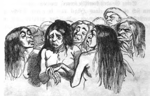 [a group of female yahoos]