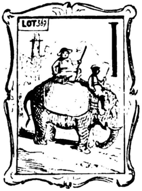 [Vanity Fair Volume I. Chapter XVII Historiated Initial, I]