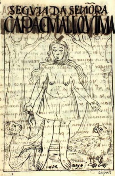 Segvnda Señora Capac Mallqvima