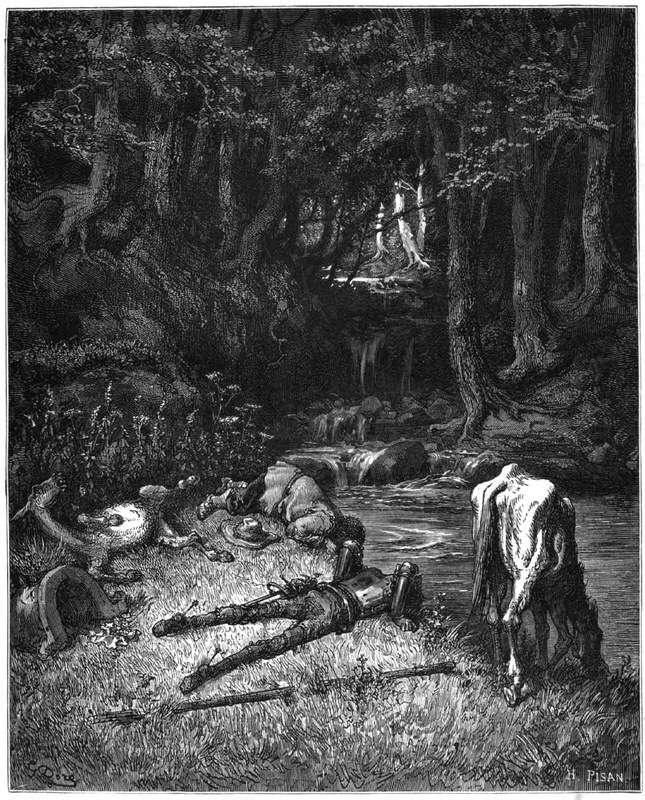 .... welches sie einlud und nöthigte, hier die Stunden der Siesta zuzubringen. – Buch III. Kap. I