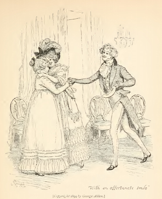 With an affectionate smile