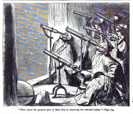 They spent the greatest part of their lives in observing the celestial bodies. - Page 204