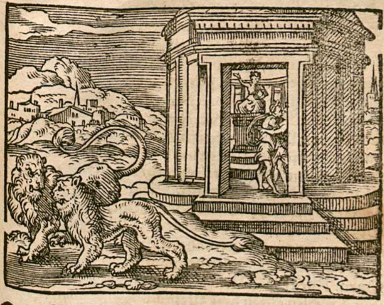 Hippomenes und Atalanta in Löuwen